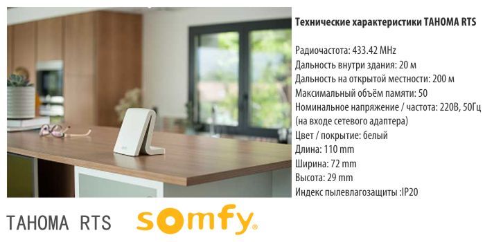 Инновационная разработка от компании Somfy